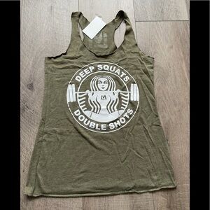Lift Más Deep Shots Double Squats Tank